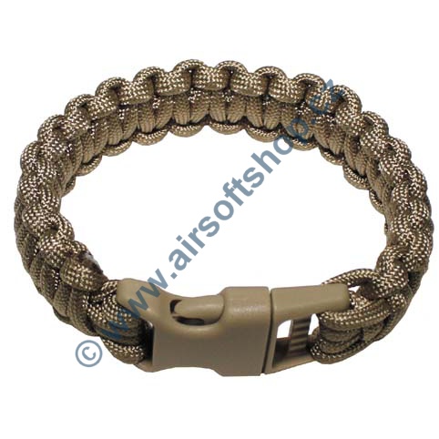 Pásek Paracord pískový M P-Esek Paracord p-uskov-U M